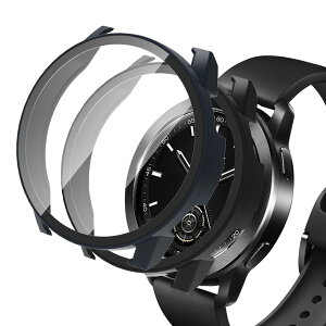 【送料無料】LanQii ケース Xiaomi Watch S3 対応 ケース 【2個セット】 カバー Xiaomi Watch S3 スマートウォッチ 保護ケース ガラスフィルム 高級素材 一体型カバー キズ防止 軽量 全面保護 二重構造