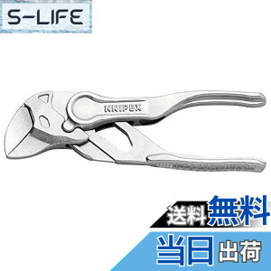 �y���������z�N�j�y�b�N�X KNIPEX �N�j�y�b�N�X ��̂Ђ�T�C�Y �v���C���[�����`XS Pliers Wrench XS 8604-100BK