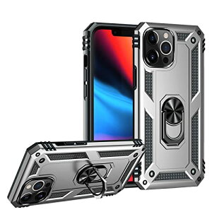 yzTMUJWS iPhone 13 Pro Max P[X O ϏՌ Ռz h~ Sʕی Jی X^ht TPU+PCop[ wh~΍ d\ 360x] ho ԍڃz_[Ή ϖh~ 