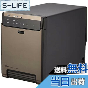 �y���������z���W�e�b�N HDD�P�[�X USB3.0 eSATA�ڑ� 4�x�C �ő�56TB�Ή� LGB-4BNHEU3