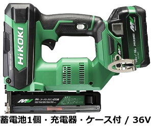 �y���������zHiKOKI(�n�C�R�[�L) 36V �[�d�� �s���B�ŋ@ NP3635DA �o�b�e���[1�E�[�d��E�P�[�X�t �g�p�s���B����15~35mm NP3635DA(XPZ)