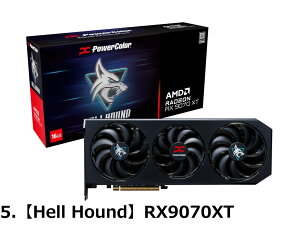 �y���������zPower Color AMD Radeon RX9070 ���� �O���t�B�b�N�{�[�h GDDR6 16GB �p���[�J���[ �y�������K�㗝�X�i�zRX9070 16G-L/OC