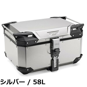 �y���������zGIVI(�W�r) �o�C�N ���A�{�b�N�X ���m�L�[ 58L �A���~�� TREKKER OUTBACK EVO�V���[�Y OBKE58B �u���b�N 43320