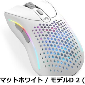 �y���������zGlorious Model D 2 Wireless Matte White �L���E�����Ή� �Q�[�~���O�}�E�X GLO-MS-DWV2-MW MS0720