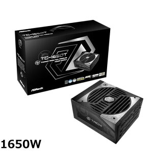 �y���������zASRock Taichi ������GPU�Ή� PC�d�����j�b�g 1650W PCIe5.1�Ή� 80PLUS Titanium ATX 3.1 �t�����W�����[ 12V-2x6 �P�[�u���t�� TC-1650T