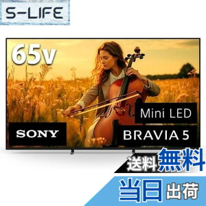 �y���������z�\�j�[ 65�C���` 4K �t�� Mini LED �e���r �u���r�A K-65XR50 BRAVIA XR �{�� Google TV 4K/120fps�Ή� 10��ȏ㐄��