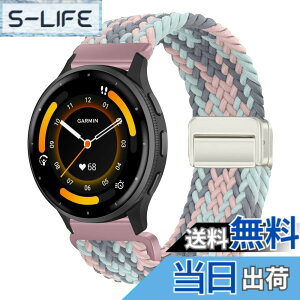 �y���������z[KeeFos] 22mm �o���h Garmin Venu 4 45mm/Venu 3 45mm/2/Forerunner 570 47mm/265/255/Vivoactive 4/Active�Ή� �����o���h �i�C�����f�� ���C�o�b�N�� �}�O�l�b�g���o�b�N�� �ւ��x���g �L�k�� �T�C�Y���� 