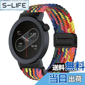 �y���������z[KeeFos] 22mm �o���h CMF by Nothing Watch 3 Pro/CMF by Nothing Watch Pro 2 �Ή� �����o���h �i�C�����f�� ���C�o�b�N�� �}�O�l�b�g���o�b�N�� �ւ��x���g �݊��� �L�k�� �T�C�Y���� �҂݃u���X