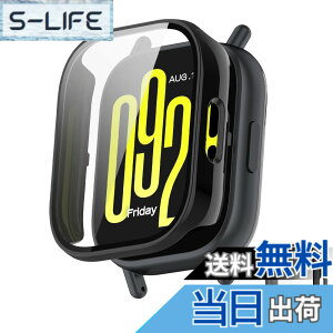 �y���������zINIAYOH For Redmi Watch 5 Lite �J�o�[ �i�V���I�~�jRedmi Watch 5 Lite �ی�P�[�X �����K���X�t�B����+���ϏՌ�PC�t���[�� ���˒ጸ �w��h�~ �y�ʃX�����݌v �F�F�u���b�N�A�T�C�Y�F5 Active