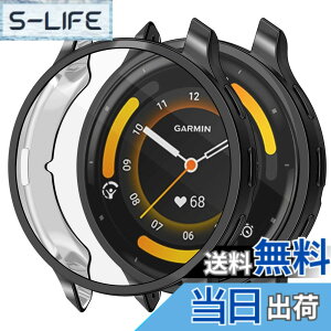 �y���������zTOORQR For GARMIN Venu 3�Ή� �P�[�X �K�[�~��Venu 3 �g�E�H�b�`�P�[�X ��̌^ �ϏՌ� TPU�f�ޒ����^ ���h�~ �S�ʕی� �w��h�~ ��U�h�~ �����x �����ߗ� venu 3 �p �J�o�[ 45mm �F�F�u���b