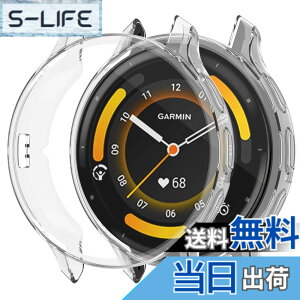 �y���������zTOORQR For GARMIN Venu 3�Ή� �P�[�X �K�[�~��Venu 3 �g�E�H�b�`�P�[�X ��̌^ �ϏՌ� TPU�f�ޒ����^ ���h�~ �S�ʕی� �w��h�~ ��U�h�~ �����x �����ߗ� venu 3 �p �J�o�[ 45mm �F�F�N���A