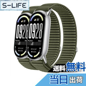 �y���������z[Odejaa] 2�{�Z�b�g �R���p�`�u�� Xiaomi Smart Band 10/9/8 �����o���h mi band 9 �ւ��o���h mi strap 8 �����x���g �i�C���� �҂ݍ��� �f�� �}�W�b�N�e�[�v���� �ϋv�� �e�͐� �L�k�� �_� 