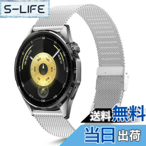 �y���������z[KeeFos] 22mm �o���h Huawei(�t�@�[�E�F�C) Watch GT6 Pro 46mm/GT6 46mm/GT5 Pro/GT5/GT4/GT3(46 mm) �Ή� �����o���h ���� �ւ��x���g �X�e�����X�� �X�g���b�v �j�����p �����x���g Huawei(�t�@�[�E�F