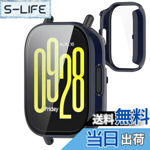 �y���������zJXRICH �Ή� xiaomi redmi watch 5 lite �P�[�X �Ή� �y�� PC+�����K���X �V���I�~ Redmi Watch 5 Lite �p �ی�J�o�[ �����x �����ȒP �ϏՌ� �S�ʕی� Redmi Watch 5 Lite �J�o�[�Ή� �F�F�u���[