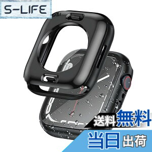 �y���������zJUNOVA Apple Watch �t���J�o�[�ی�P�[�X 2in1 ��d�\�� �h�� �ϏՌ� �����ߗ��K���X PC�f�� �S���f���Ή� �F�F�u���b�N�A�T�C�Y�FSeries11/10 46mm