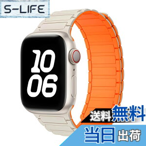 �y���������z[JUNOVA] for Apple Watch �o���h �V���R���}�O�l�b�g�X�g���b�v 38mm 39mm 40mm 41mm 42mm 42mm 44mm 45mm 46mm 49mm�Ή� Apple Watch Series 11(42mm)/10/9/8/7/6/5/4/SE/SE3�p �����Y ���f �F�F�X�^�[���C�g���I��