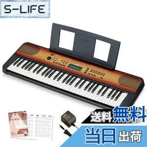 �y���������z���}�n �|�[�^�u���L�[�{�[�h 61���� �u���b�N PSR-E360B �֗��ȃ��b�X���@�\��^�b�`���X�|���X�𓋍� �F�F���C�v����