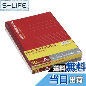 �y���������zPLUS(�v���X) �m�[�g �Z�~B5(6��)A�r30��10���p�b�N NO-003AS-10P 76-729 �F�F�P�F�A�T�C�Y�F�Z�~B5�E30���EA�r(7mm��)