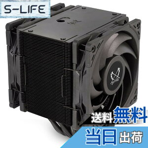 �y���������zSCYTHE �T�C�Y �T�C�h�t���[�^CPU�N�[���[ MUGEN6 BLACK EDITION �f���A���t�@�� 6mm�a�q�[�g�p�C�vx6 SCMG-6000DBE �F�F�u���b�N