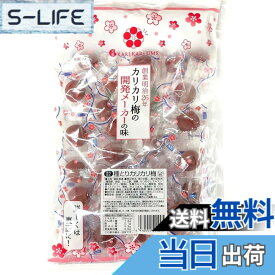 【送料無料】赤城フーズ 種とりカリカリ梅 210g サイズ：210gx1袋