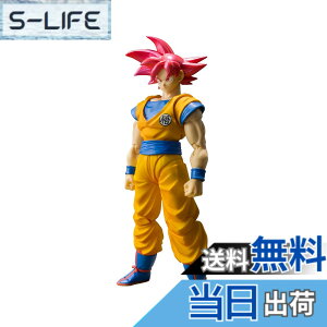 �y���������zBandai - Figurine DBZ - Son Goku Super Saiyan God Cheveux Rouge SH Figuarts 14cm - 4549660175643 �T�C�Y�F�����T�C�Y