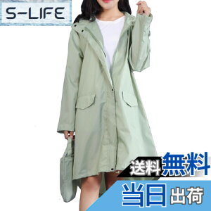 �y���������z[three Joy] �y������ꃌ�C���R�[�g�z���[�o�b�O�t�� ���f�B�[�X �|���`�� �W�b�v�A�b�v �{�^�� ���R�d�l �t�[�h 6�J���[ M-2XL �F�F�O���[���A�T�C�Y�FL