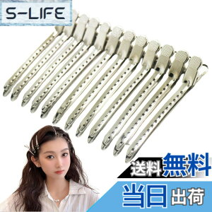 �y���������z�_�b�J�[�� �w�A�N���b�v �v���p 50�{�Z�b�g �O�� �U�� ���e�� ������ �w�A�s�� ���j���N���b�v DIY NYANDELMO �F�F�V���o�[�A�T�C�Y�F95mm/12�{�Z�b�g