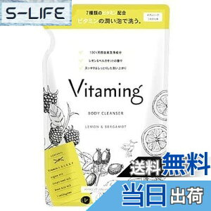 �y���������zVitaming �o�C�^�~���O ���t���b�V���O�E�{�f�B�\�[�v 500ml ������&�x���K���b�g�̍��� �V���[�Y �F�F���F�A�T�C�Y�F400�~�����b�g�� (x 1)