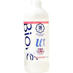 【送料無料】ビオレu ザ ボディ 〔 The Body 〕 泡タイプ ブリリアントブーケの香り つめかえ用 450ml 「高潤滑処方の生クリーム泡」 色:無色