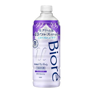 【送料無料】ビオレu ザ ボディ 〔 The Body 〕 泡タイプ ピュアリーサボンの香り 替え 440ml 色:クリア、サイズ:440ミリリットル x 1個