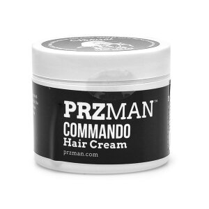 �y���������zPRZMAN �v���Y�}�� COMMANDO HAIR CREAM(�w�A�N���[��) 60ml 72113009 �F�F�z���C�g�A�T�C�Y�F60ml