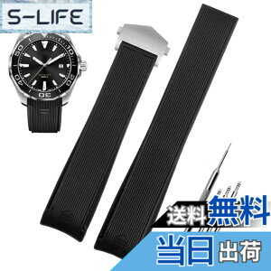 �y���������z[HEYOZURY] TAG HEUER �x���g ���o�[ ���v�o���h 22mm �V���R�� �_�炩�� �r���v�x���g �r���v�o���h D�o�b�N���� �r���v�o���h TAG HEUER (�^�O�z�C���[) �Ή� �����t�������x���g�H��t