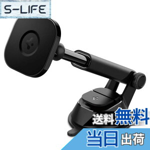 �y���������zSpigen �ԍڃz���_�[ �}�O�l�b�g MagSafe�p �z�� �X�}�z�z���_�[ �� �_�b�V���{�[�h �S���Q���z�� �X�}�z�X�^���h iPhone 14 13 12 Pro Max Plus Mini �������� 360�x��] �Ў�E�� �����h�~ ��