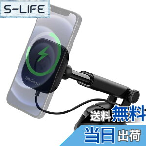 �y���������zSpigen �ԍڃz���_�[ ���C�����X�[�d �}�O�l�b�g MagSafe�p �z�� �X�}�z�z���_�[ �� �_�b�V���{�[�h �S���Q���z�� �X�}�z�X�^���h iPhone 14 13 12 Pro Max Plus Mini �������� 360�x��] �Ў�