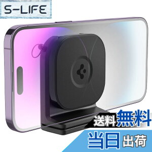 �y���������zSpigen �X�}�z�z���_�[ magsafe �N���b�v�^�C�v �}�O�l�b�g ��s���p�X�}�z�z���_�[ �J���r�i�t�� iPhone 15 Pro Max, 15 Pro, 15 Plus, 15, 14, 13, 12 �V���[�Y MagSafe�P�[�X �ɑΉ� ITST AMP05756 (�u