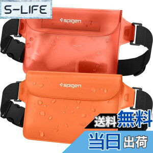 �y���������zSpigen ���S�h�� �E�G�X�g�|�[�` 2���Z�b�g ���� IPX8�F�� �C �v�[�� �� ���s �A�E�g�h�A �X�}�z���[�\ �O�d�`���b�N �x���N�� PVC ��e�� �h���o�b�O A620 AMP06021 (�T���Z�b�g�E�I��
