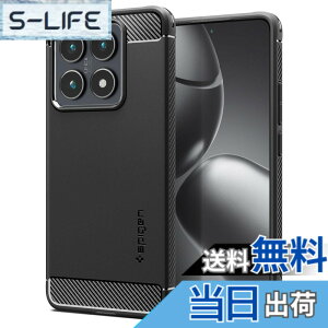 �y���������zSpigen Xiaomi 14T �P�[�X �ϏՌ� �w��h�~ �X�g���b�v�z�[�� TPU �ČRMIL�K�i�擾 ���C�����X�[�d Qi�[�d ���M�b�h�E�A�[�}�[ ACS08857 (�}�b�g�E�u���b�N)