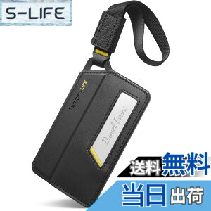 �y���������zSpigen �ו��^�O �X�[�c�P�[�X �l�[���^�O ���s 1���� ���� �l���ی� �J�[�h�����h�~ LF510 (�u���b�N)