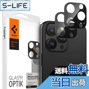 �y���������zSpigen iPhone 16 Pro/iPhone 16 Pro Max �J�����ی�t�B���� 9H�d�x�����K���X �u���b�N iPhone16Pro/16ProMax/15Pro/15ProMax/14Pro/14ProMax�Ή� �J�����v���e�N�^�[ 2����