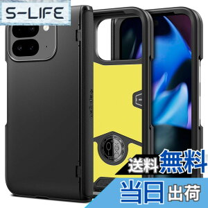 �y���������zSpigen Pixel 9 Pro Fold �P�[�X ���^ �����Y�ی� �C�菝�h�~ �J�o�[ �y�� �w��h�~ �V���v�� �}�b�g�d�グ ���C�����X�[�d�Ή� �X�����E�A�[�}�[�v�� ACS07587(�u���b�N)