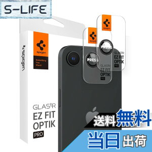 �y���������zSpigen iPhone 16e �J�����t�B���� �t���b�V�������� 16e�J�����ی� �\��t���L�b�g�t�� 9H�����K���X �����Y�v���e�N�^�[ 2���� AGL09279