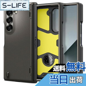 �y���������zSpigen Galaxy Z Fold 6 �P�[�X �S�ʕی� �t���J�o�[ 3�d�\�� �ČRMIL�K�i�擾 �ϏՌ� ���C�����X�[�d�Ή� 5 �X�����E�A�[�}�[�E�v�� ACS07821 (�K���E���^��)