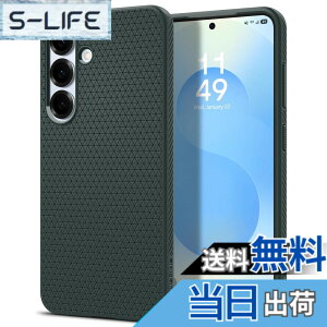 �y���������zSpigen Galaxy S25 �P�[�X �ϏՌ� ���^ �X�g���b�v�z�[���t�� �ČRMIL�K�i�擾 �J�����ی� ���h�~ �Ռ��z�� ���L�b�h�E�G�A�[ ACS09001 (�A�r�X�E�O���[��)