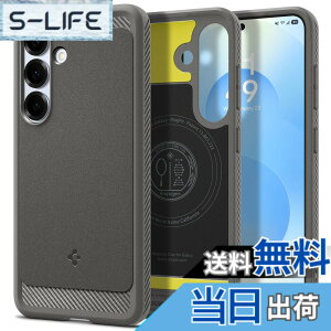 �y���������zSpigen Galaxy S25 �P�[�X Magfit�Ή� �ϏՌ� TPU �\�t�g �}�b�g �ČRMIL�K�i ���M�b�h�E�A�[�}�[�E�}�O�t�B�b�g ACS08952 (�}�[�u���E�O���[)