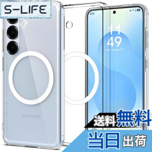 �y���������zSpigen Galaxy S25 �P�[�X �N���A Magfit�Ή� �ϏՌ� ���^ �y�� �X�g���b�v�z�[�� ���ϖh�~ �ČRMIL�K�i ���� �G�A�X�L���E�n�C�u���b�h�E�}�O�t�B�b�g ACS09011 (�N���A�E�z���C�g)
