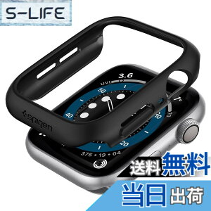 �y���������zSpigen Apple Watch �P�[�X 44mm �y Apple Watch SE2 / SE / 6 / 5 / 4 �Ή� �z ���� �Ռ� �z�� �ȒP�Ȏ��t�� �����^ �V���v�� �X���� �y�� �ی�J�o�[ �A�b�v���E�H�b�`�P�[�X �V���E�t�B�b�g 0