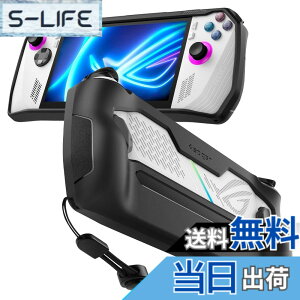 �y���������zSpigen ASUS ROG Ally �P�[�X (2023) �X�g���b�v�t�� �J�o�[ TPU �L�Y�h�~ ��ʕی� �ϏՌ� �Ռ��z�� ���M�b�h�E�A�[�}�[ ACS06921 (�u���b�N)