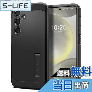 �y���������zSpigen Galaxy S24 �P�[�X �ϏՌ� �X�^���h�t�� �ČRMIL�K�i�擾 SC-51E | SCG25 �O�w�\�� �X�}�z�X�^���h �J�����ی� ���h�~ �Ռ� �z�� Qi�[�d ���C�����X�[�d �^�t�E�A�[�}�[ ACS07355 (�u��