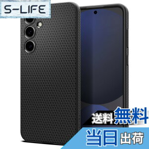 �y���������zSpigen Galaxy S24 FE �P�[�X �ϏՌ� ���^ �d��35g �X�g���b�v�z�[���t�� �ČRMIL�K�i�擾 �J�����ی� ���h�~ �Ռ��z�� ���L�b�h�E�G�A�[ ACS08618 (�}�b�g�E�u���b�N)