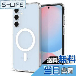 �y���������zSpigen Galaxy S24 FE �P�[�X Magsafe�Ή� Qi2�[�d �N���A ���ςȂ� 2�d�\�� �ČRMIL�K�i�擾 �ϏՌ� ���菝�h�~ �E���g���E�n�C�u���b�h���^�������O�}�O�t�B�b�g ACS08622 (�z���C�g)